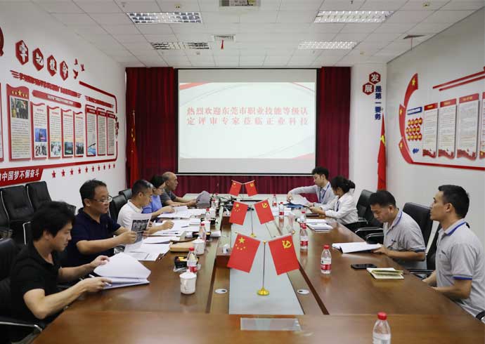 云頂yd222線路檢測中心科技開展企業職業技能等級認定評審工作